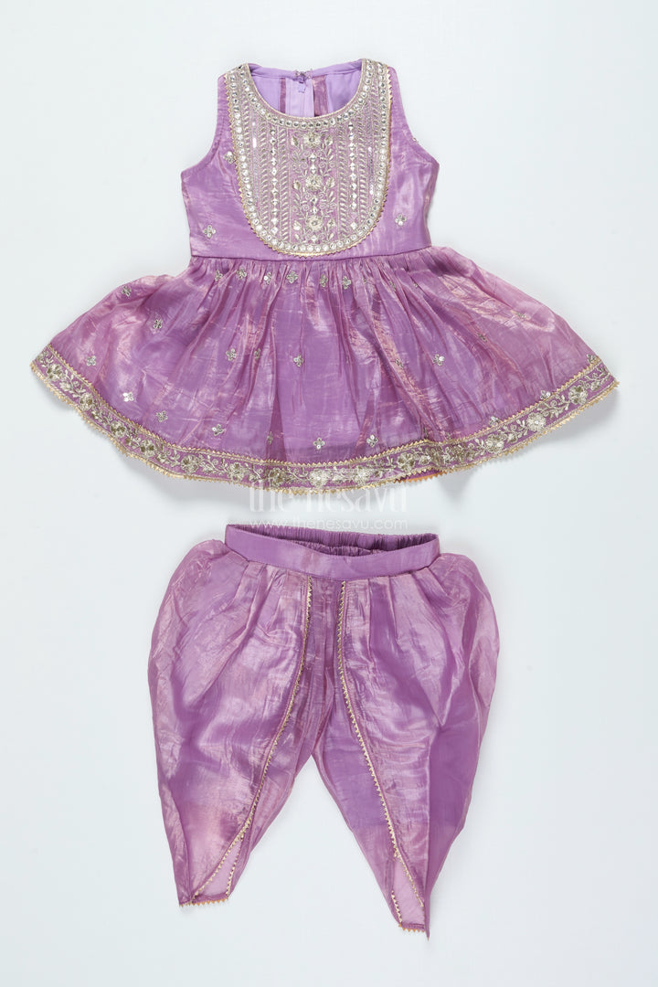 Baby Girl Sharara Set for Festive Weddings and Cultural Occasions