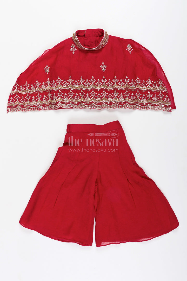 Sharara set for toddler girls perfect for wedding functions and family sangeets