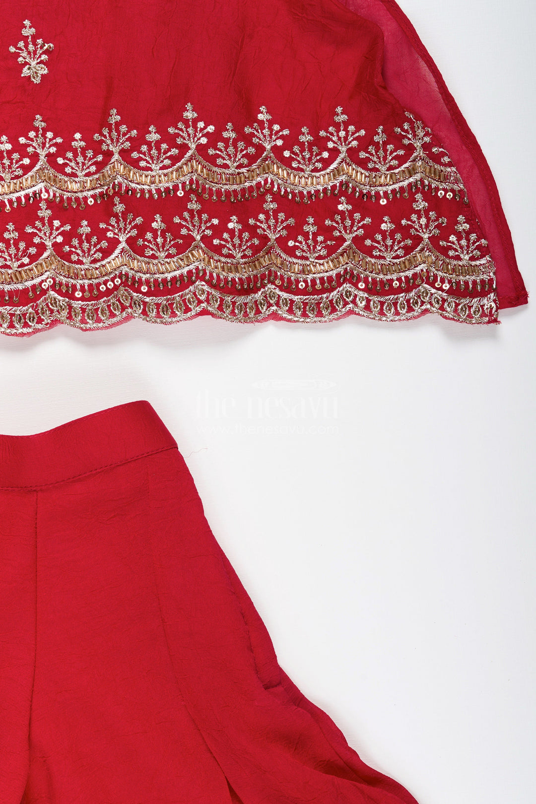 Sharara set for toddler girls perfect for wedding functions and family sangeets