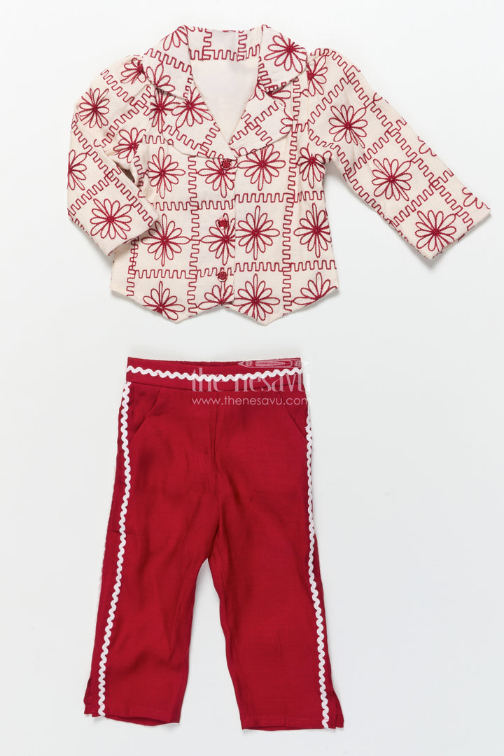Girls Blazer Set for Birthday Parties and School Day Events