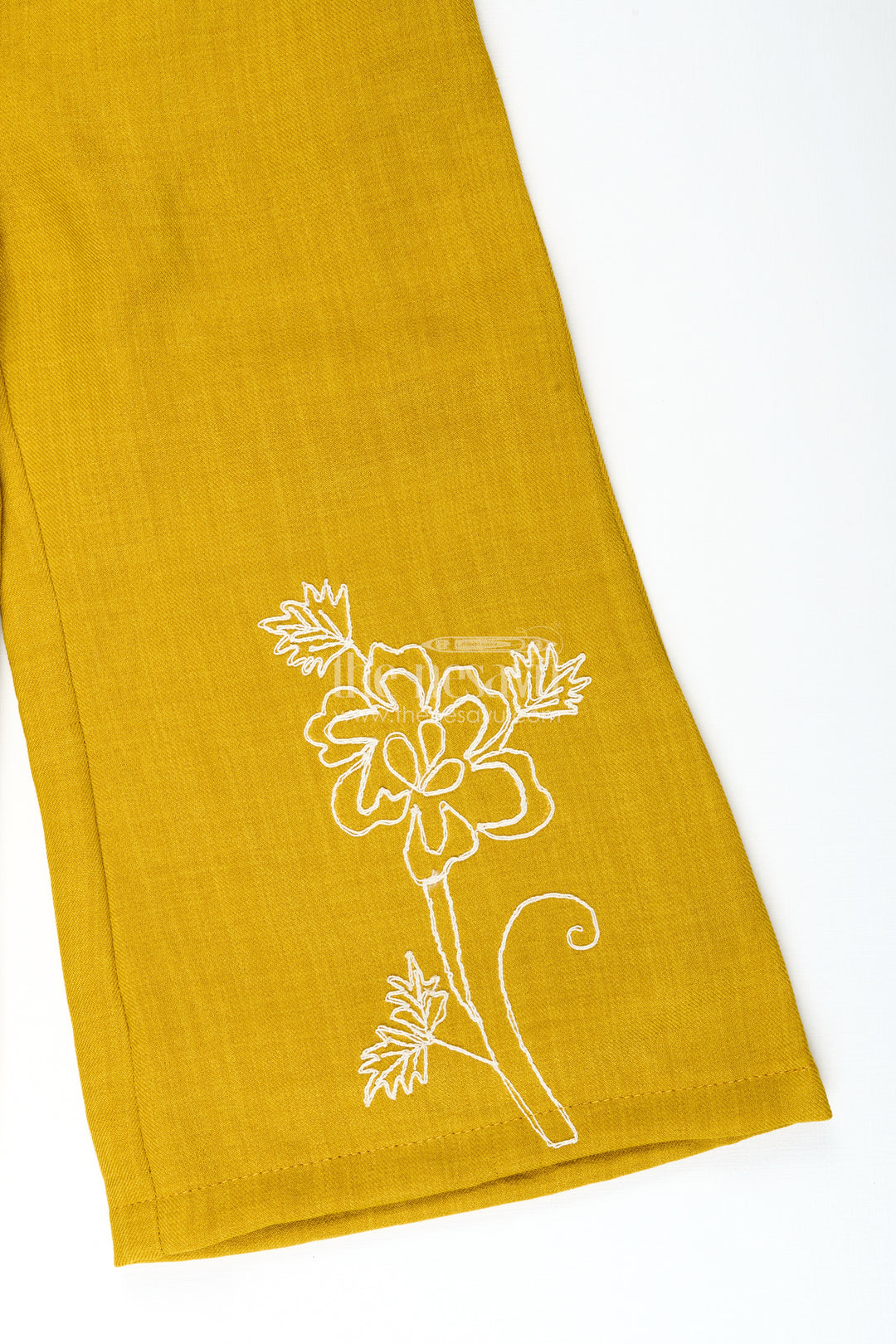 Girls embroidered plazo set for festive school events and family functions