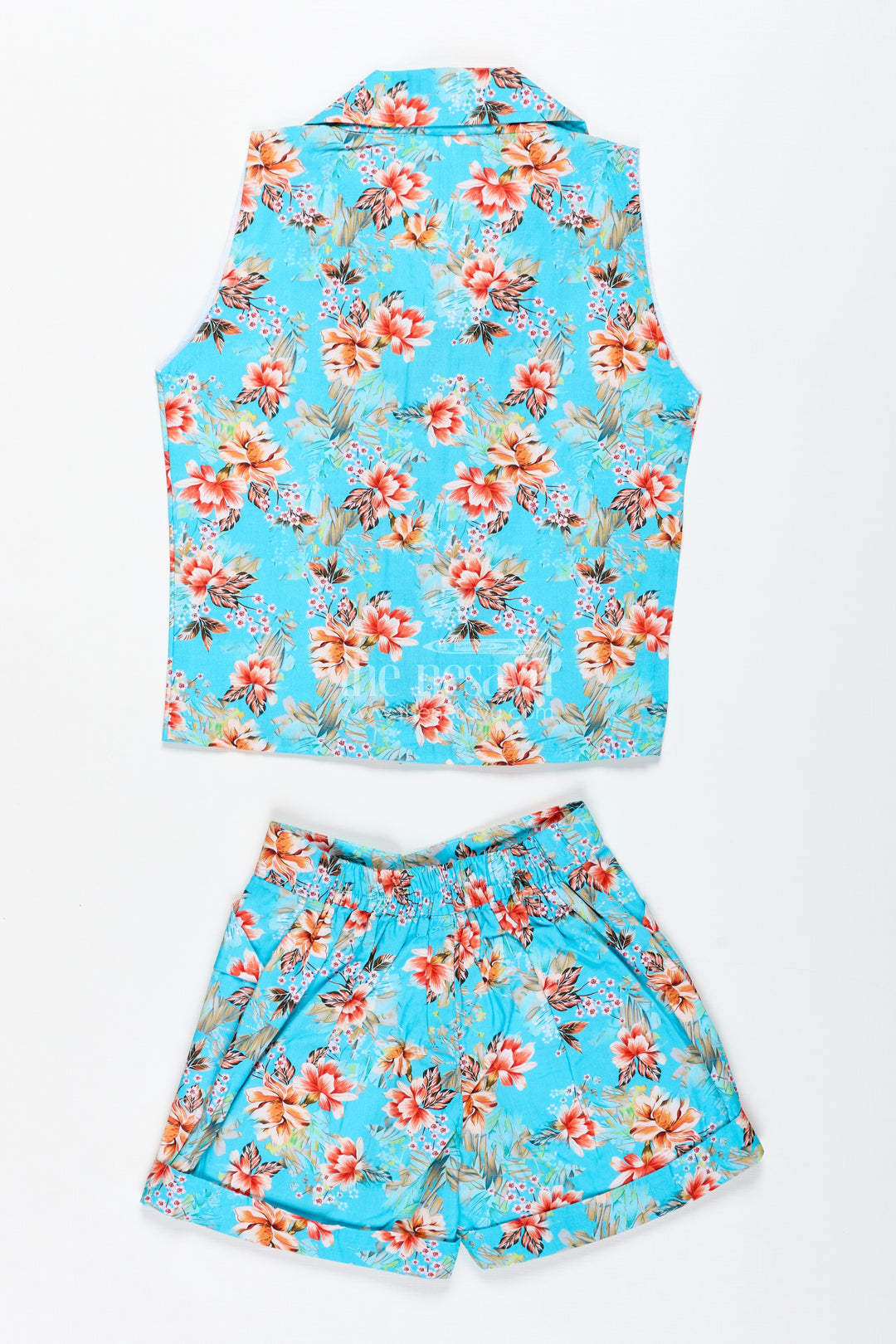 Girls Floral Jumpsuit For Beach Vacations And Summer Fun