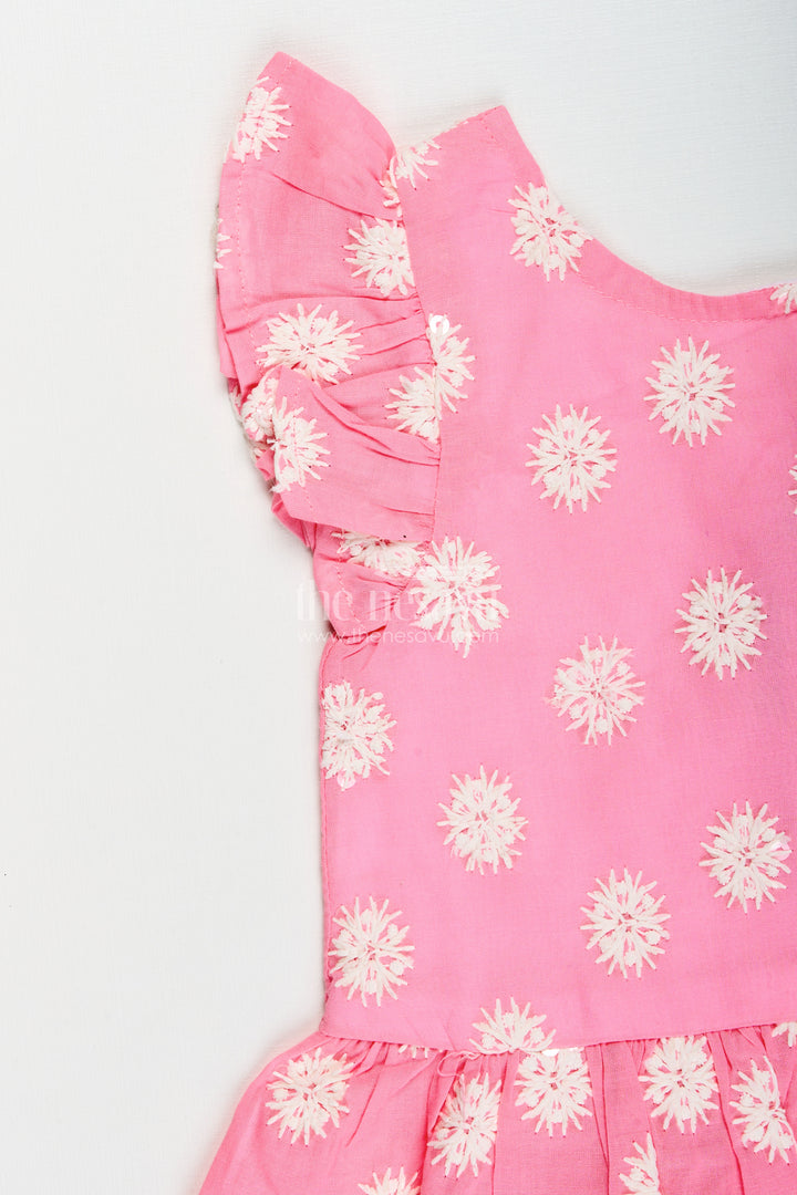 Cotton plazo set for girls with chikankari embroidery for casual festive wear