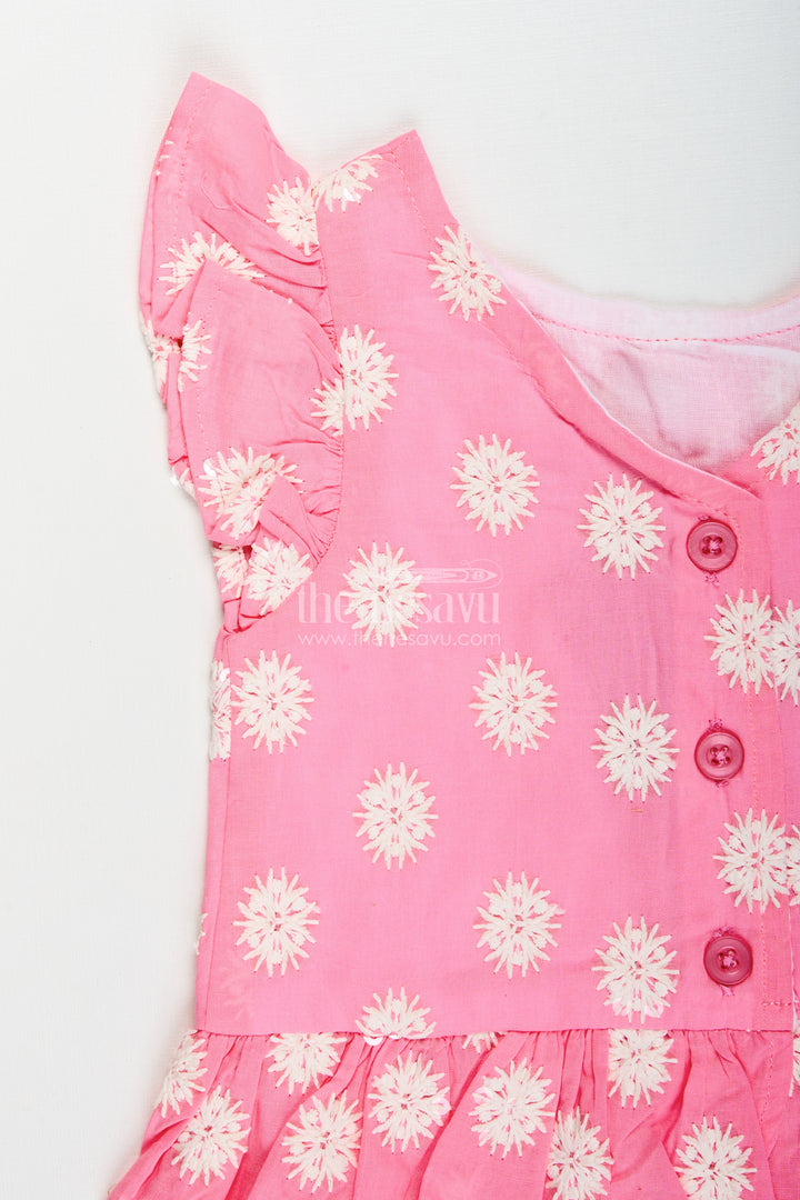 Cotton plazo set for girls with chikankari embroidery for casual festive wear