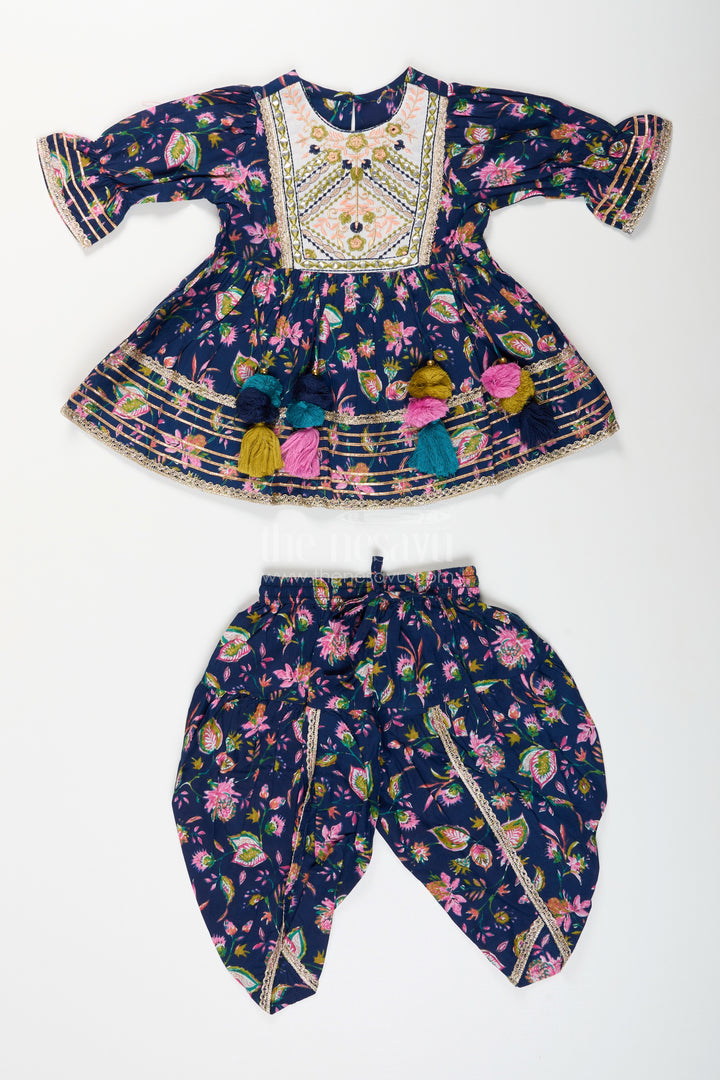 Toddler girl sharara set for ethnic events and school functions