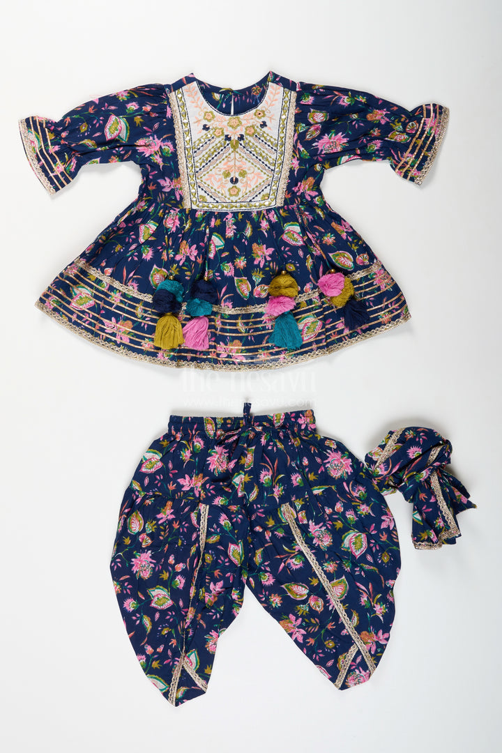Toddler girl sharara set for ethnic events and school functions