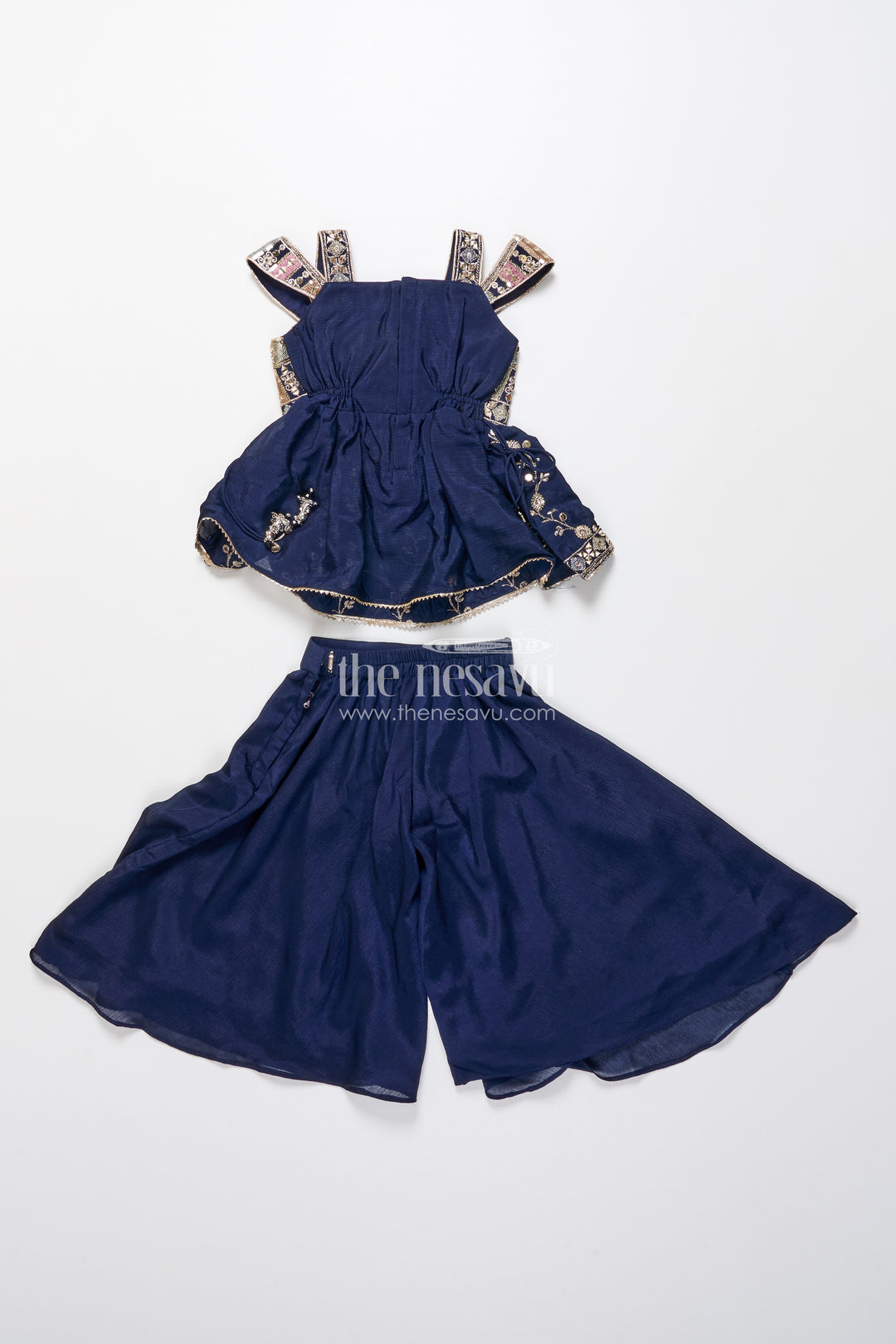 Party wear sharara set for toddler girls for evening celebrations and birthdays