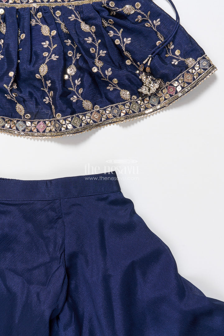 Party wear sharara set for toddler girls for evening celebrations and birthdays