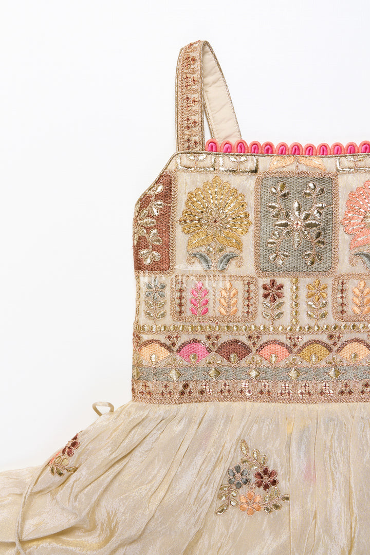 Baby girl plazo set for weddings and traditional occasions