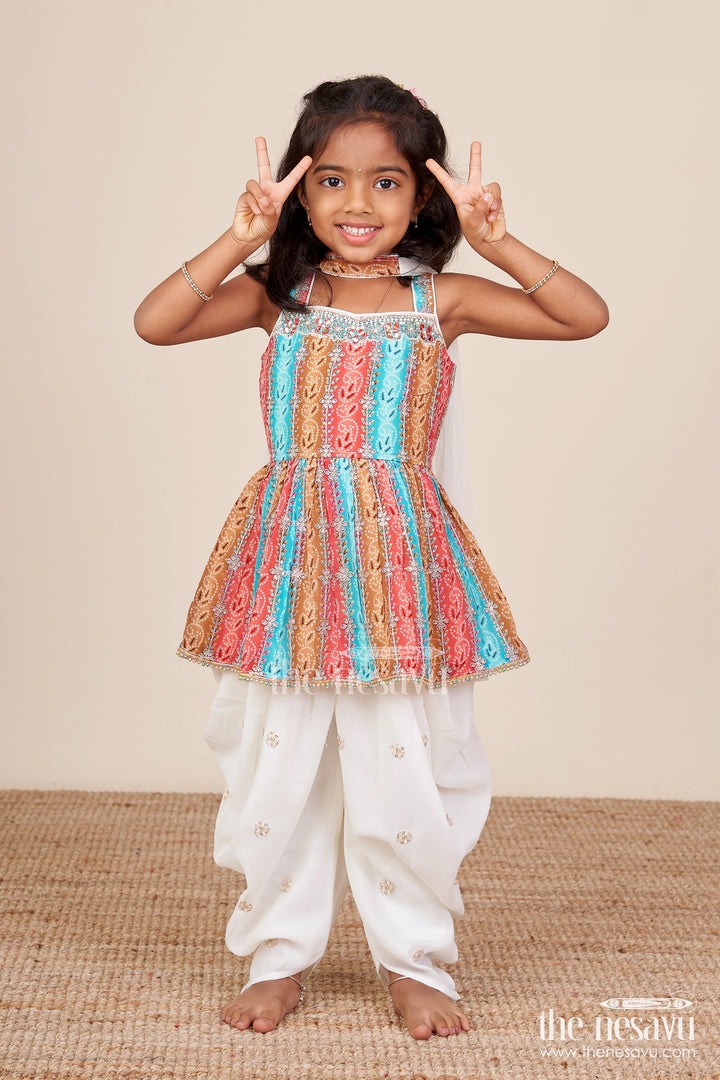 Toddler Girl Sharara Set for Birthday Celebrations and Festive Events