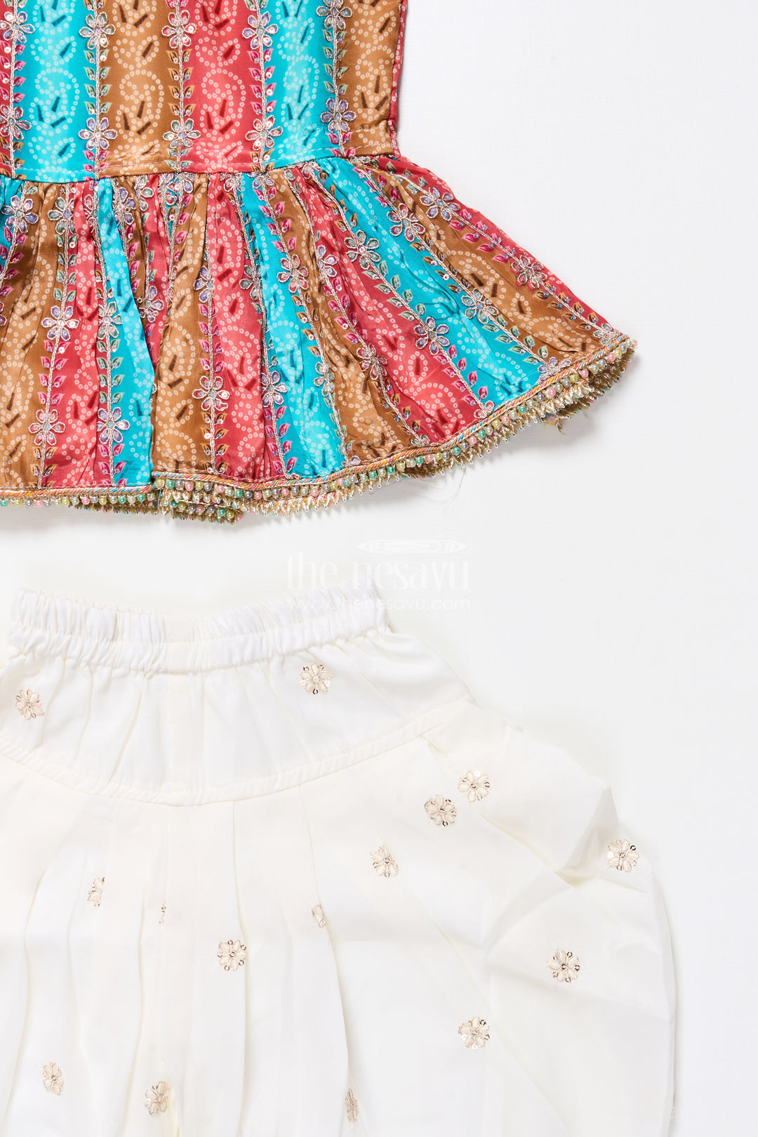 Toddler girl sharara set for birthday celebrations and festive events