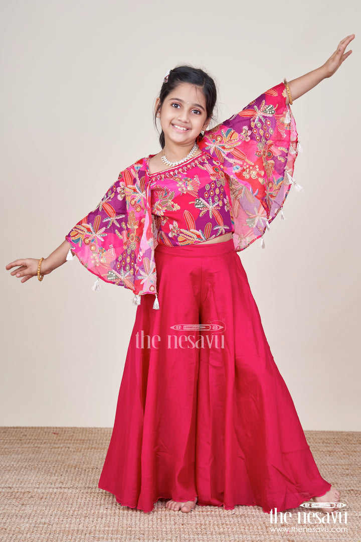 Girls Sharara Set for Weddings and Festive Occasions