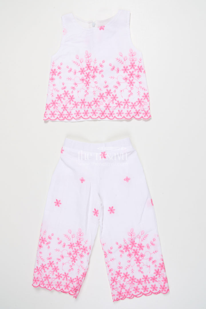 Girls Embroidered Cotton Set for School Ethnic Days and Cultural Outings