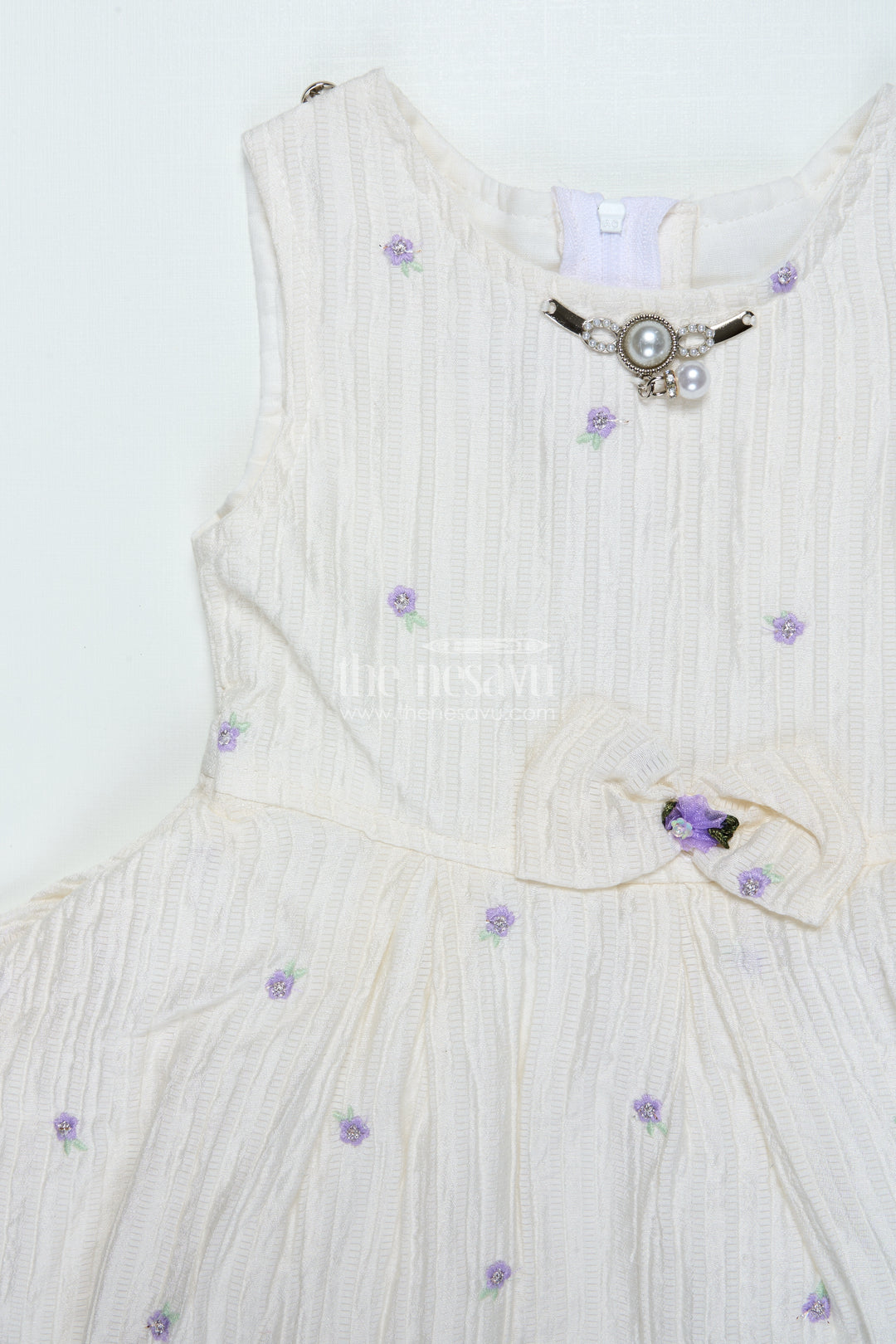 Girls Purple Sharara Set with Crushed Georgette and Jacket for Elegant Events