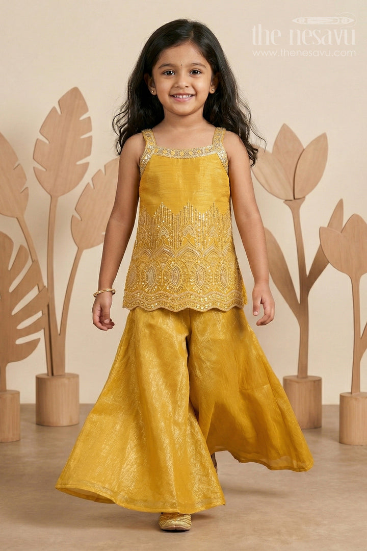 Girls Sharara Set for Wedding Functions and Festive Wear