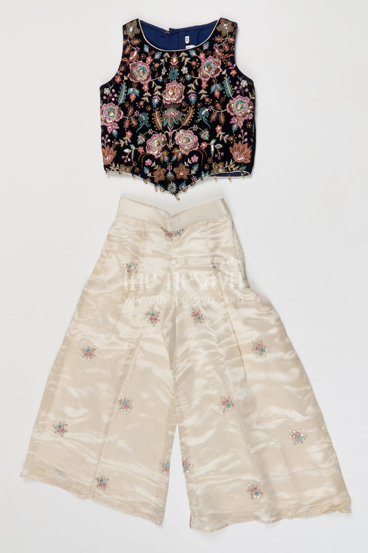 Girls Designer Sharara Set for Weddings and Festive Occasions