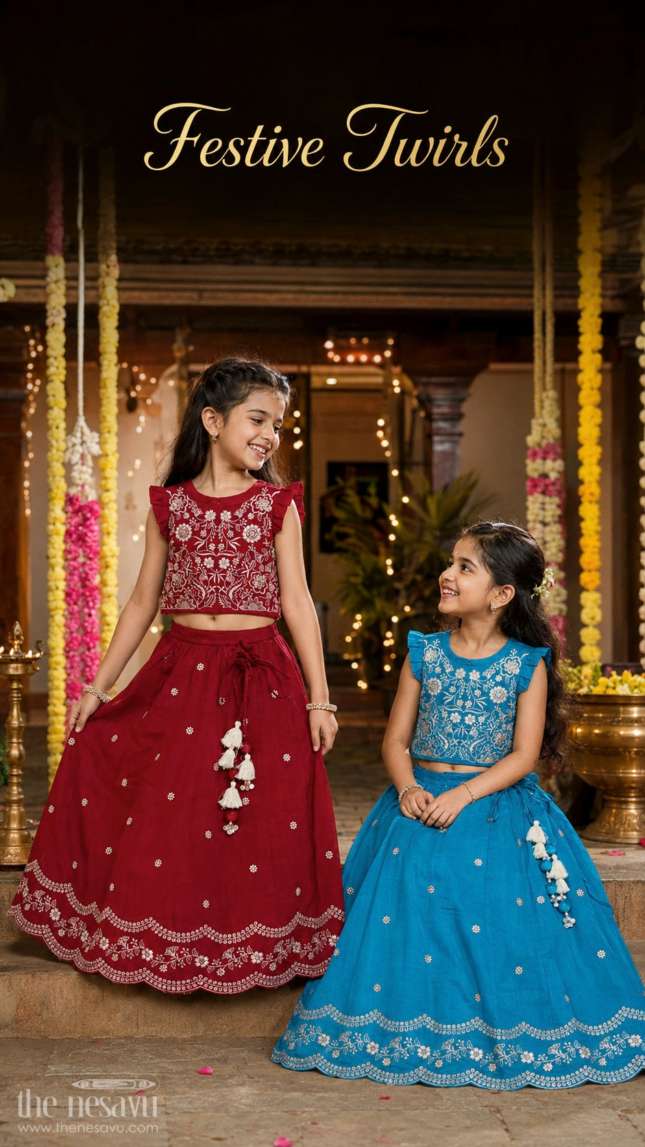 Baby Girl Lehenga for Weddings and Festive Occasions