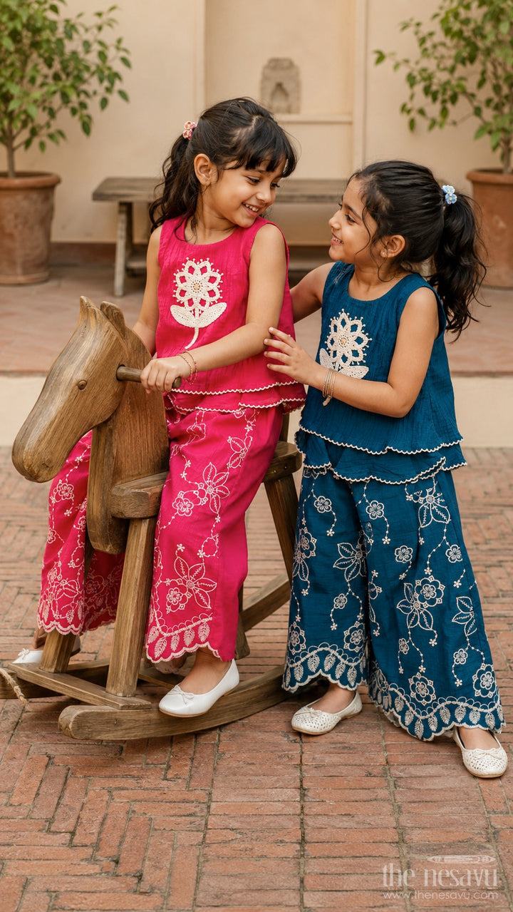 Girls Sharara Set for Festive Occasions and Traditional Wear