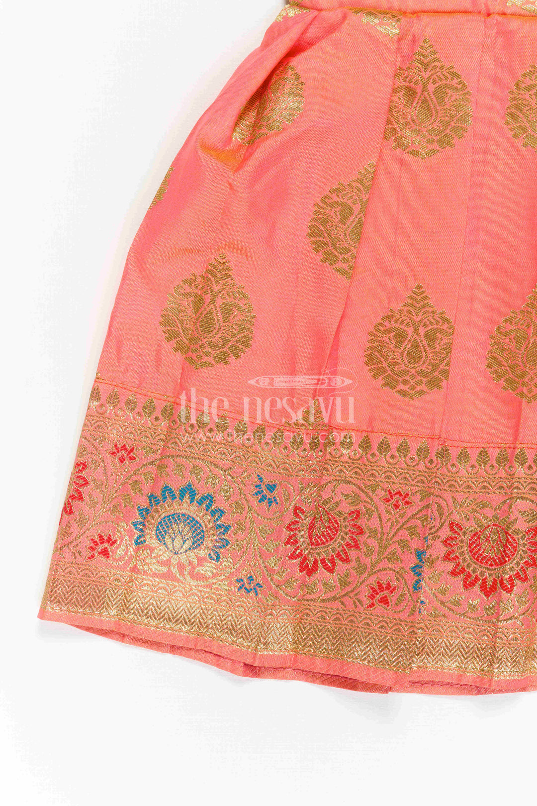 Girls Silk Frock for Navaratri Celebrations and Traditional Events