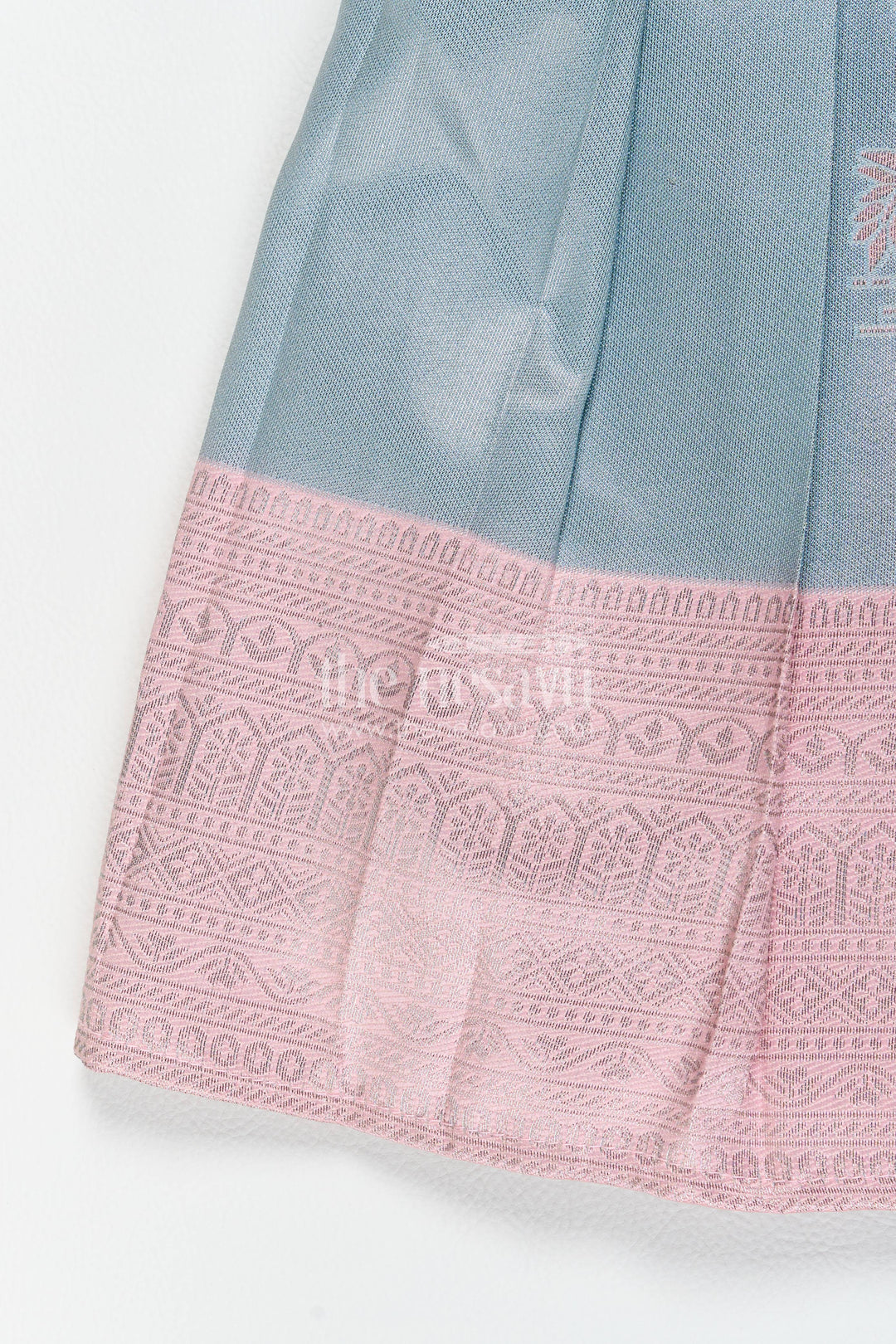Silk Frock for Girls in Pink for Traditional Events