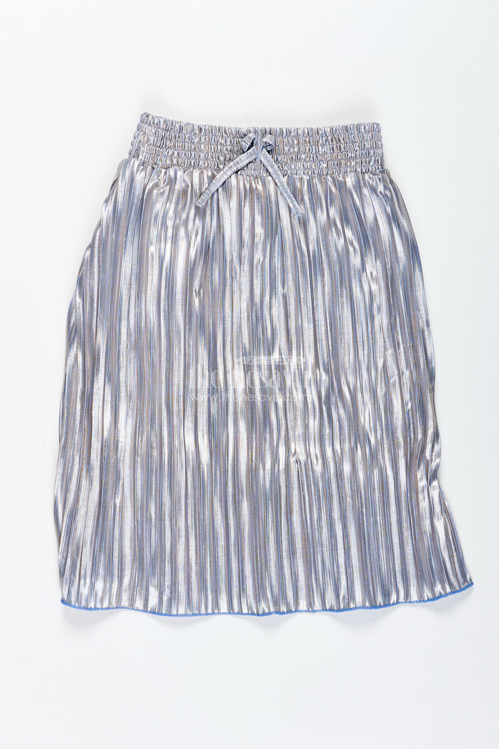 Girls Shimmer Skirt For Party And Festive Dressing
