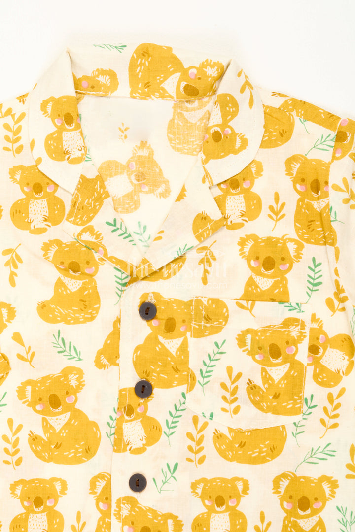Kids Cotton Night Dress for Bedtime and Home Comfort
