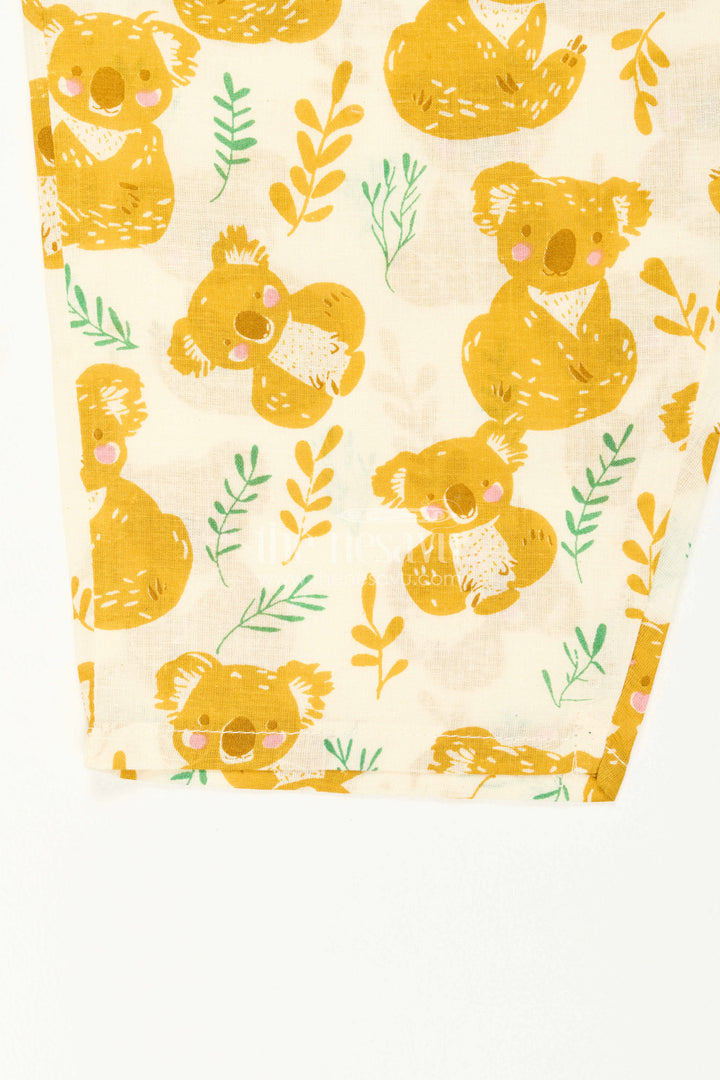 Kids Cotton Night Dress for Bedtime and Home Comfort