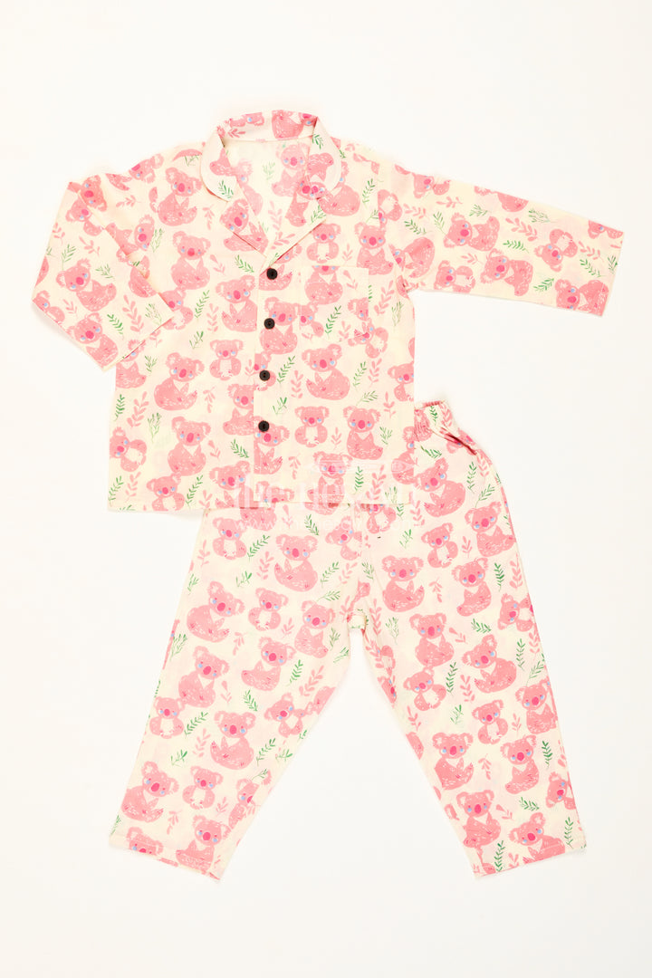 Kids Cotton Night Suit for Sleepovers and Bedtime Comfort