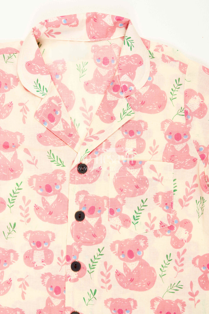 Kids Cotton Night Suit for Sleepovers and Bedtime Comfort