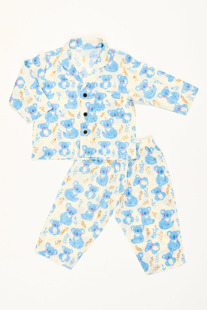 Boys Cotton Night Dress for Travel Stays and Daily Sleepwear