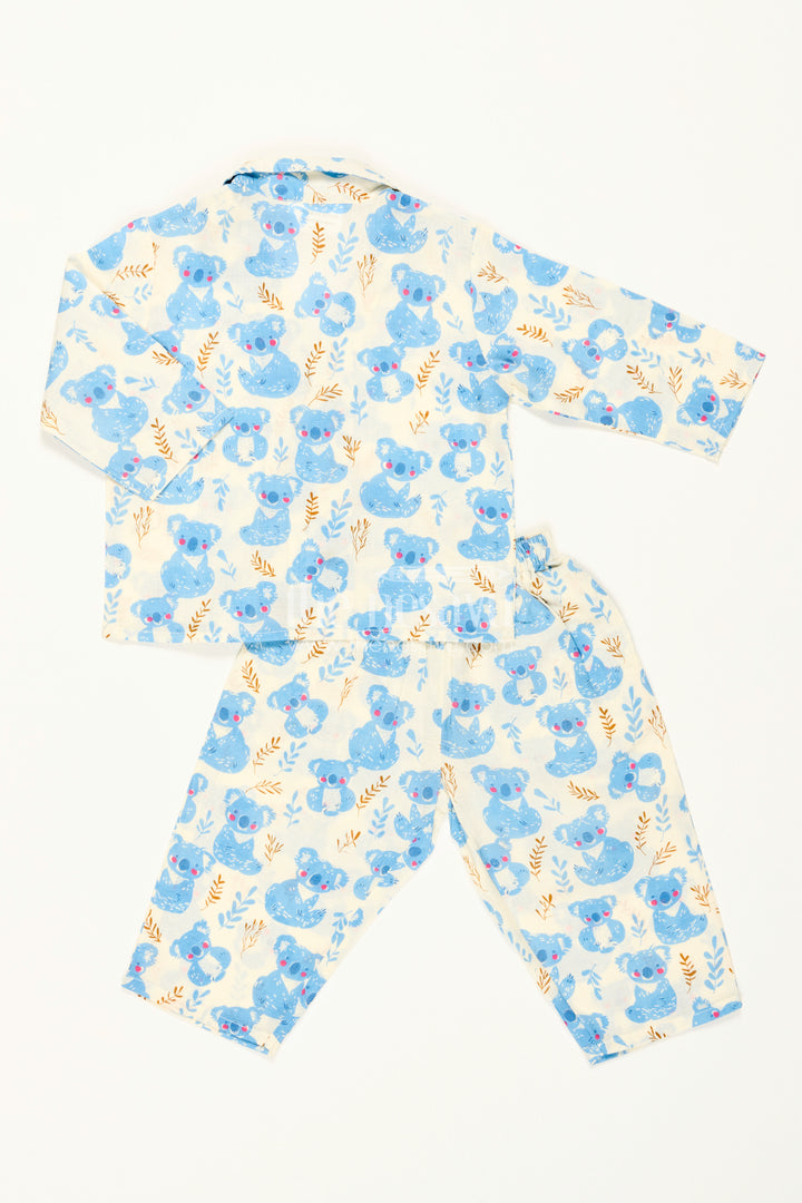 Boys Cotton Night Dress for Travel Stays and Daily Sleepwear
