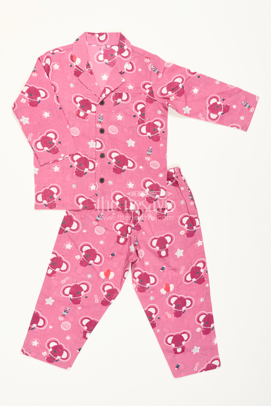 Girls Cotton Night Suit for Cosy Bedtime and Lounge Wear