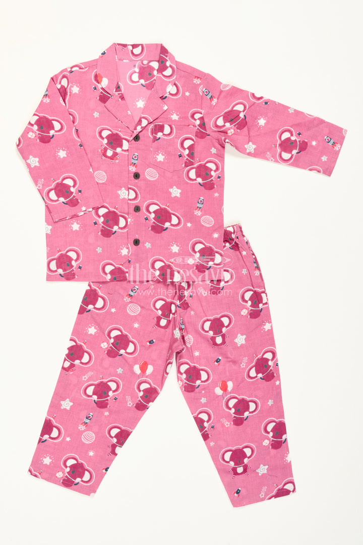 Girls Cotton Night Suit for Cosy Bedtime and Lounge Wear
