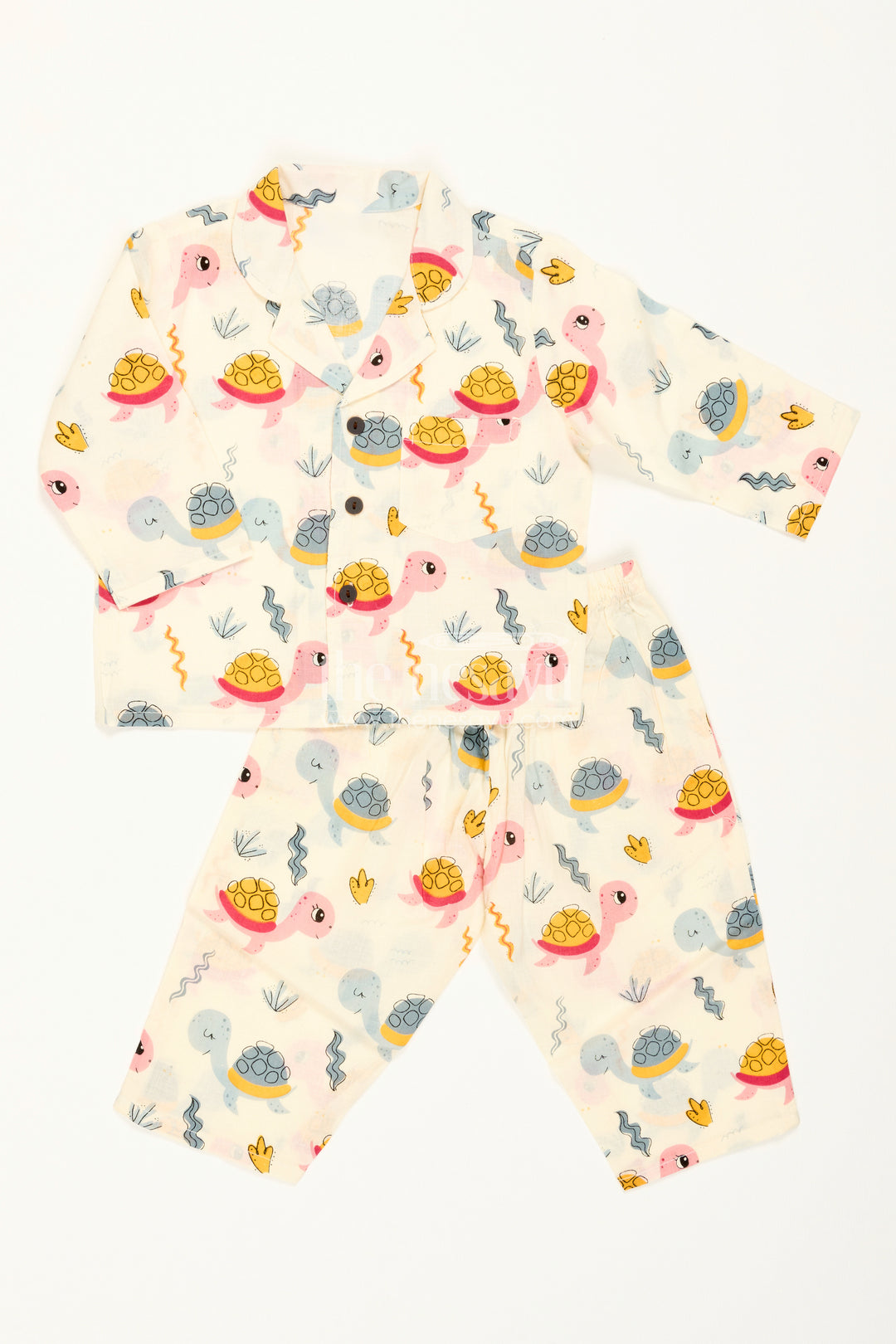 Children Cotton Night Dress for Travel and Daily Bedtime