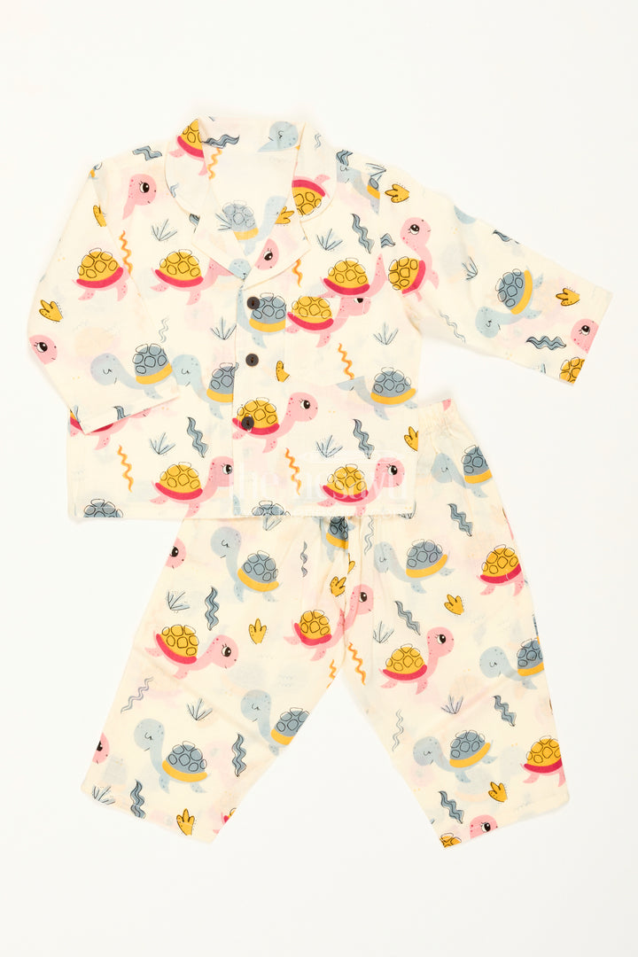 Children Cotton Night Dress for Travel and Daily Bedtime