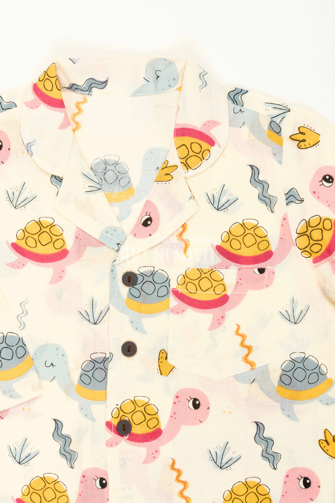 Children Cotton Night Dress for Travel and Daily Bedtime