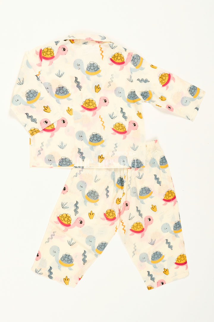 Children Cotton Night Dress for Travel and Daily Bedtime