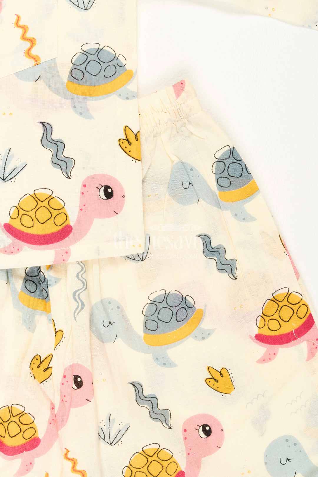 Children Cotton Night Dress for Travel and Daily Bedtime