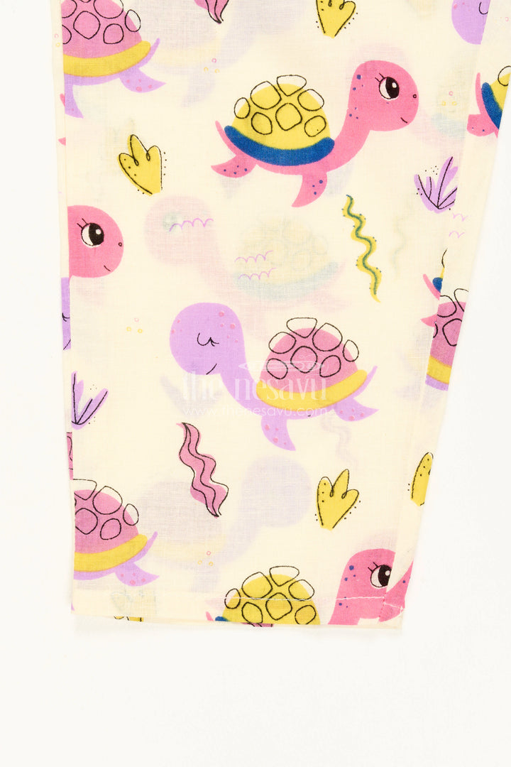 Girls Cotton Night Suit for Cosy Sleep and Home Lounging