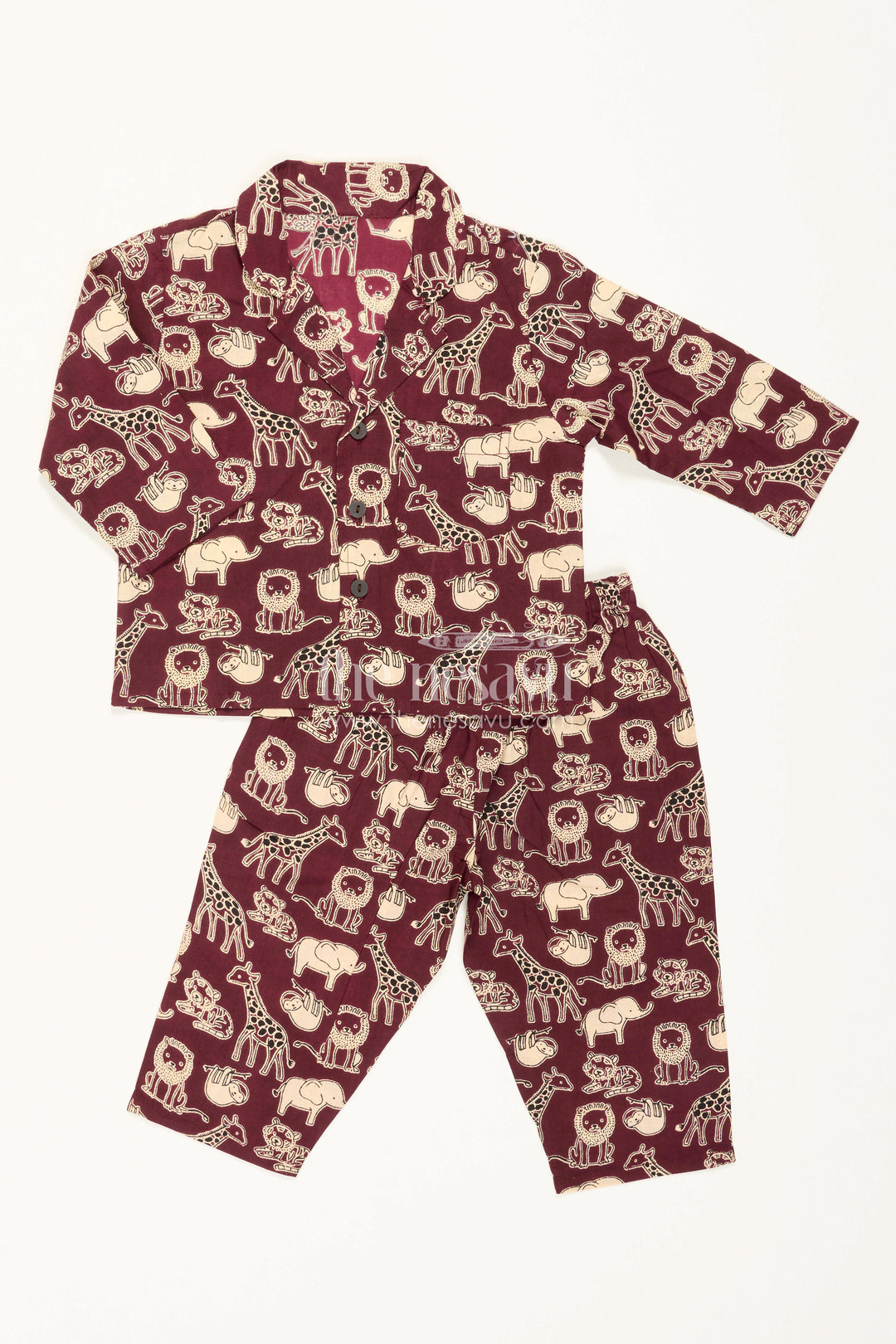 Children Cotton Night Suit for Relaxed Nights and Home Wear