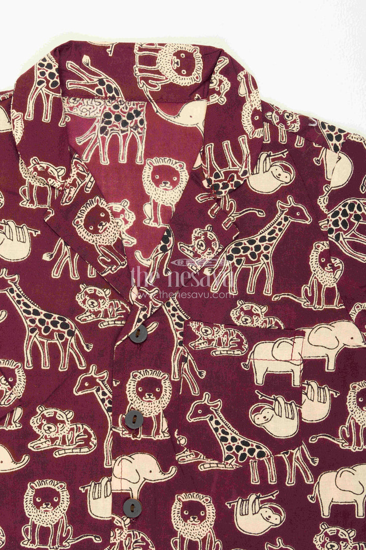Children Cotton Night Suit for Relaxed Nights and Home Wear