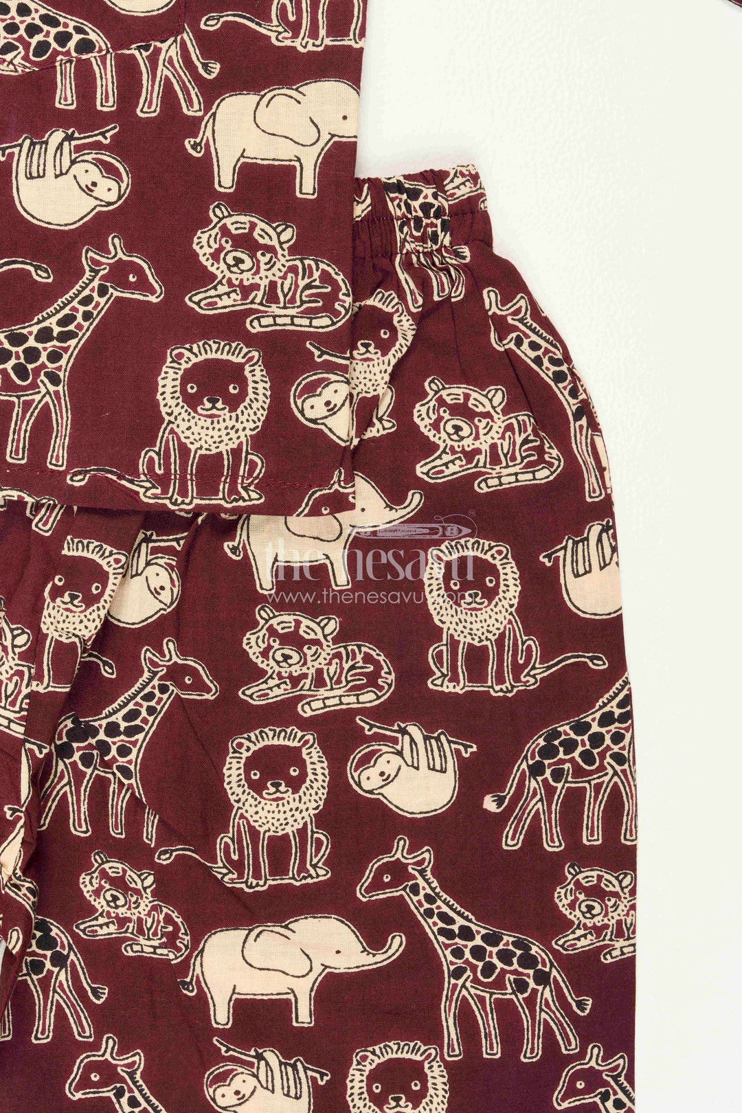 Children Cotton Night Suit for Relaxed Nights and Home Wear