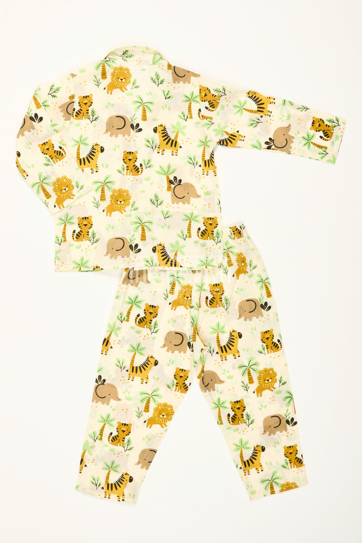 Kids Printed Cotton Nightwear for Bedtime and Travel Packing
