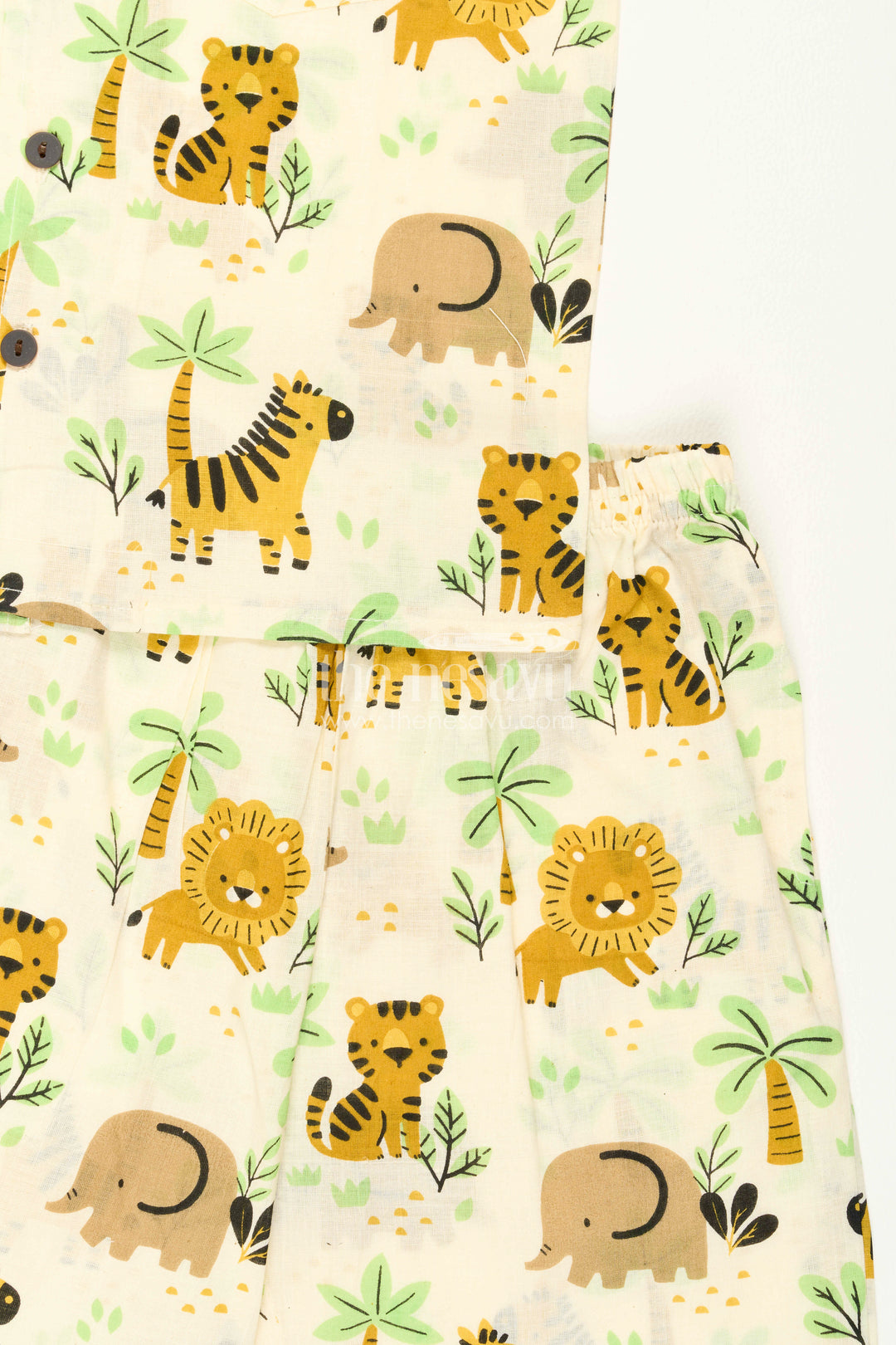 Kids Printed Cotton Nightwear for Bedtime and Travel Packing
