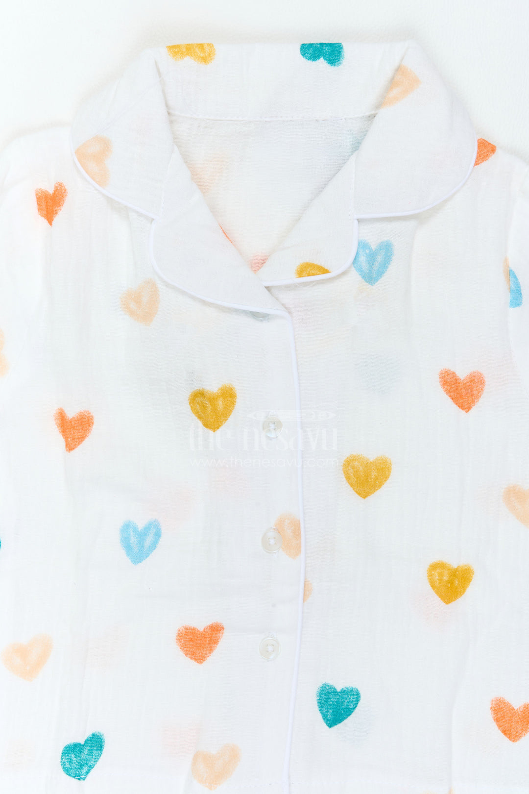 Kids Muslin Night Suit for Bedtime Comfort and Relaxed Sleep