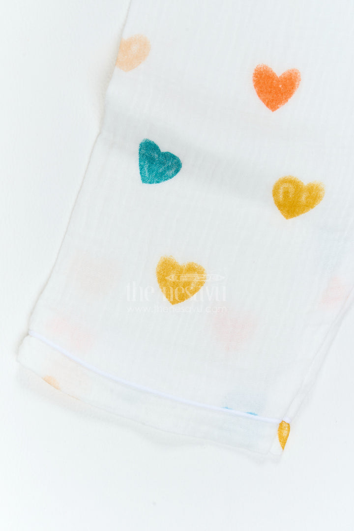 Kids Muslin Night Suit for Bedtime Comfort and Relaxed Sleep