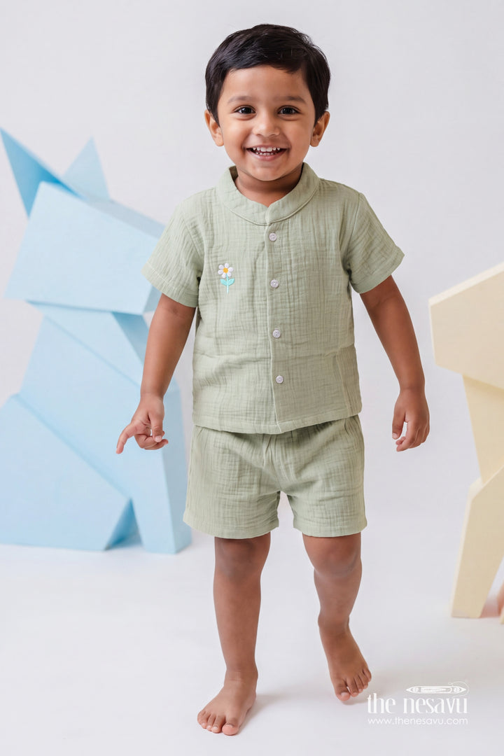 Kids Breathable Pajama Set for Summer Sleep and Relaxed Mornings