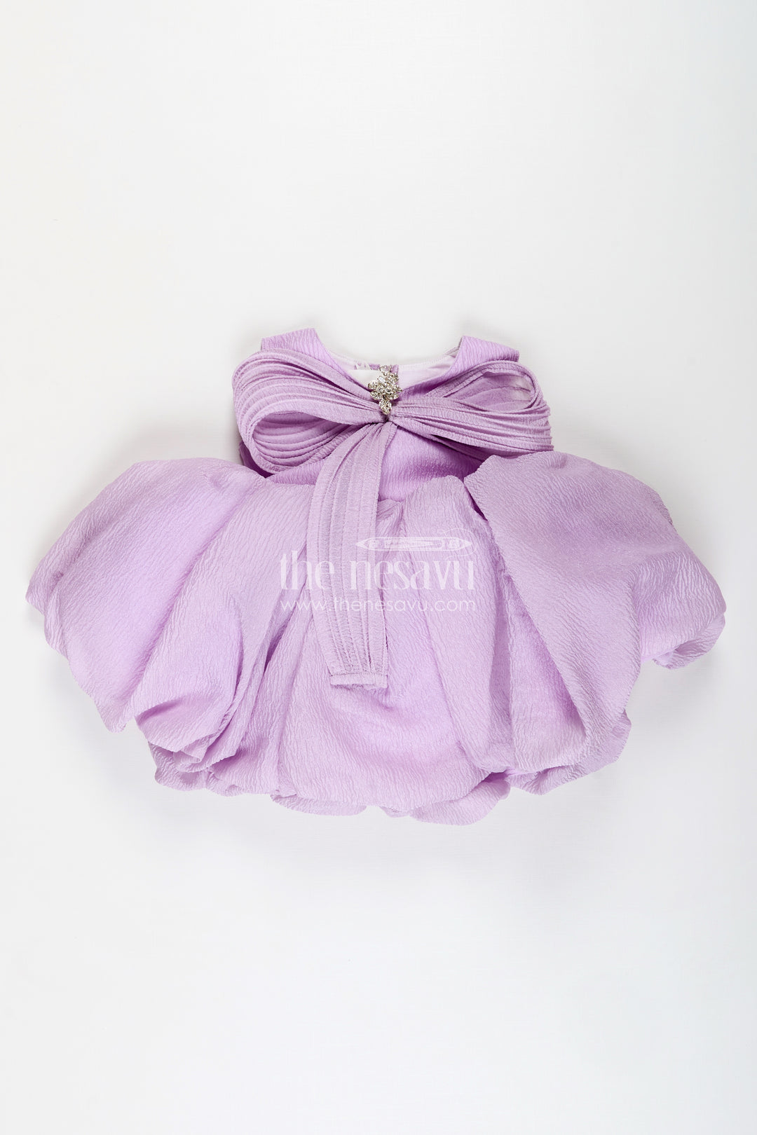 Baby Girl Birthday Dress With Bow Comfortable And Stylish