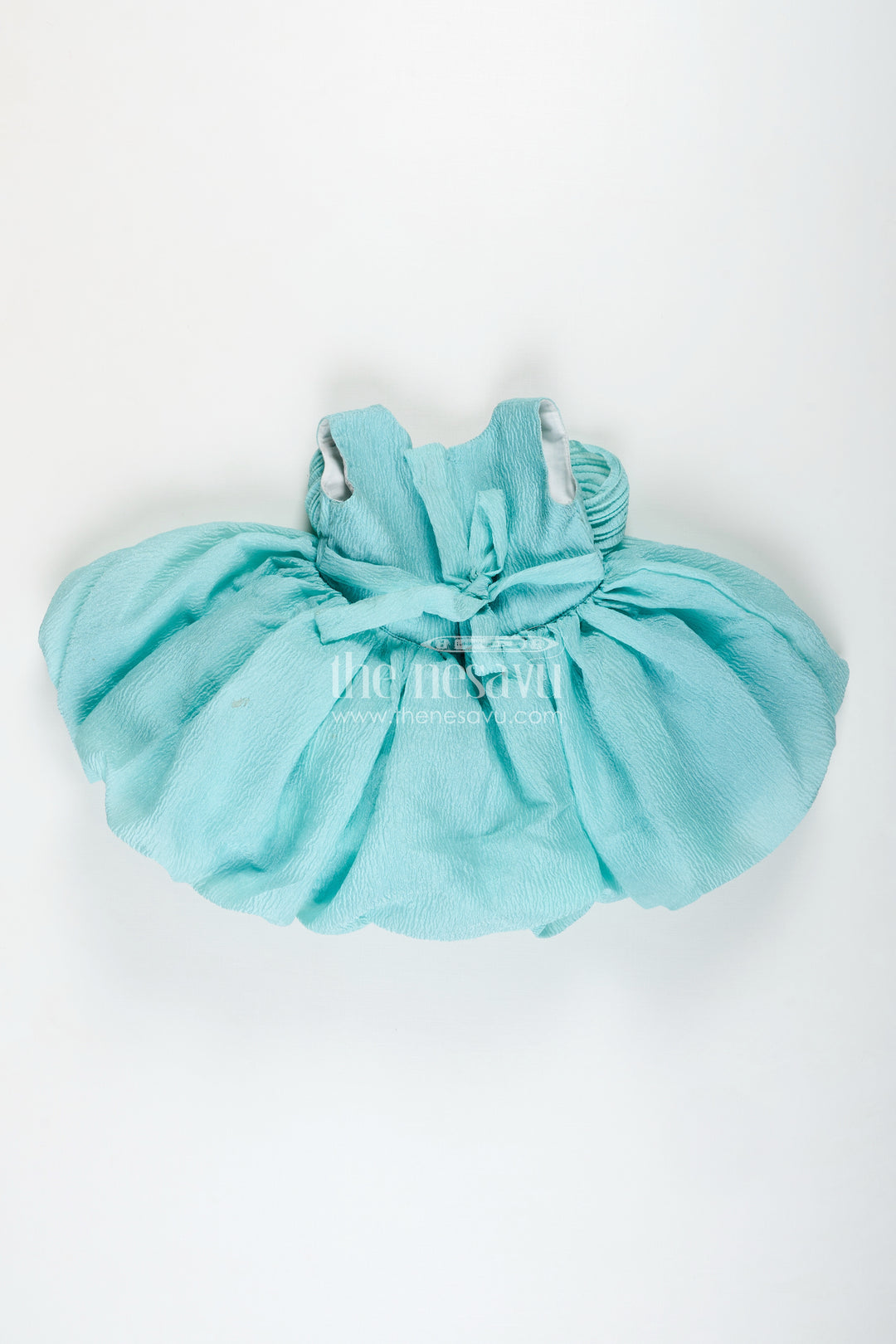 Party Wear Frock For Baby Girls Cute Bow Design And Flare