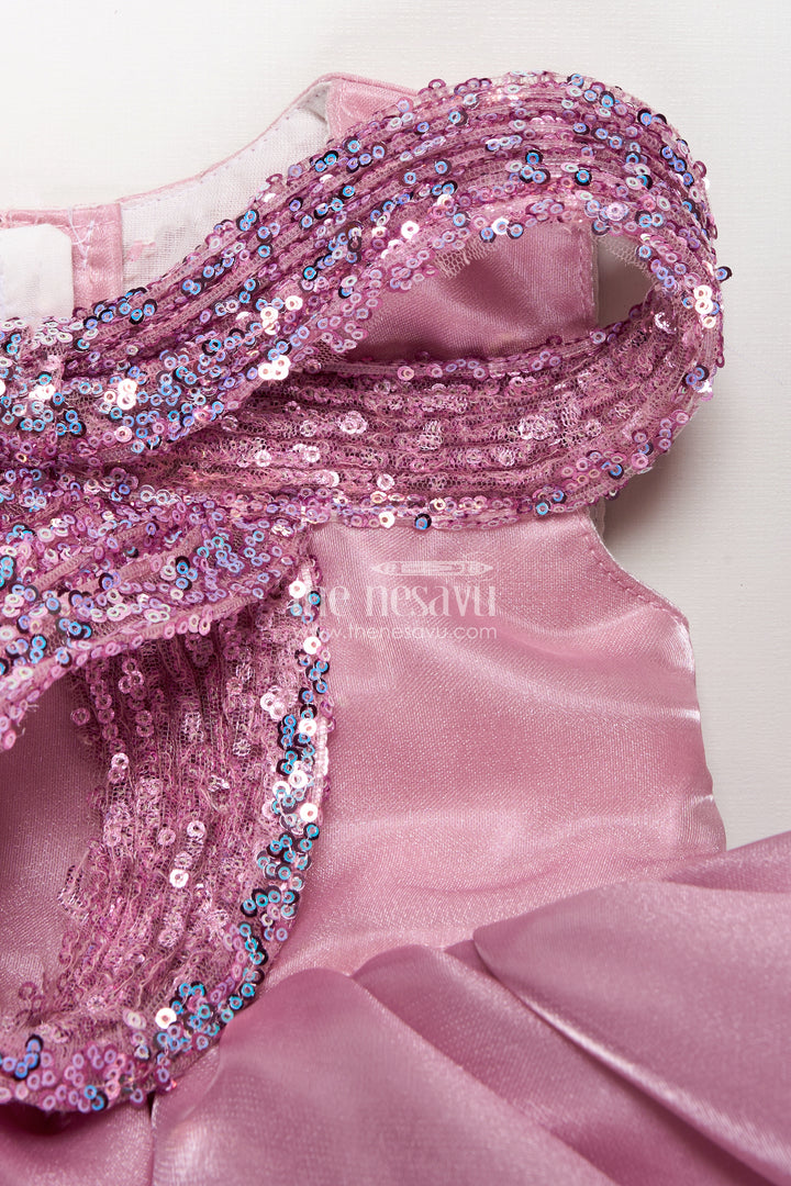 Special Occasion Baby Frock With Ruffles Perfect For Birthday Party Celebrations